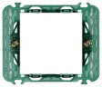 Vimar VM-14604 Frame 2M with Claws 57mm
