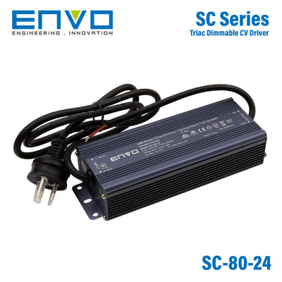 Envo SC-80-24 Power Supply 80W 24V - Triac dimmable 3.33A