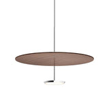 Pablo Pendant Sky Dome Wood 24" Walnut - PHOTO 1