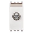 Eikon F Type Female Socket Connector White