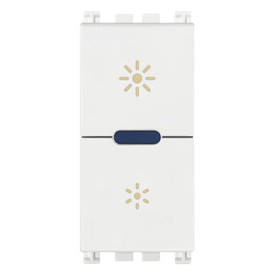 Vimar Arke Universal Master Push Dimmer 230V White