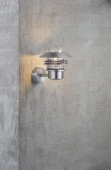 Nordlux Wall Blokhus Stainless steel - PHOTO 1