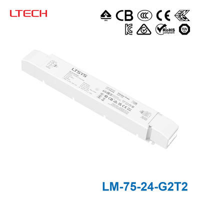 Ltech LM-75-24-G2T2 75W 24VDC CV Triac Driver 3.125A