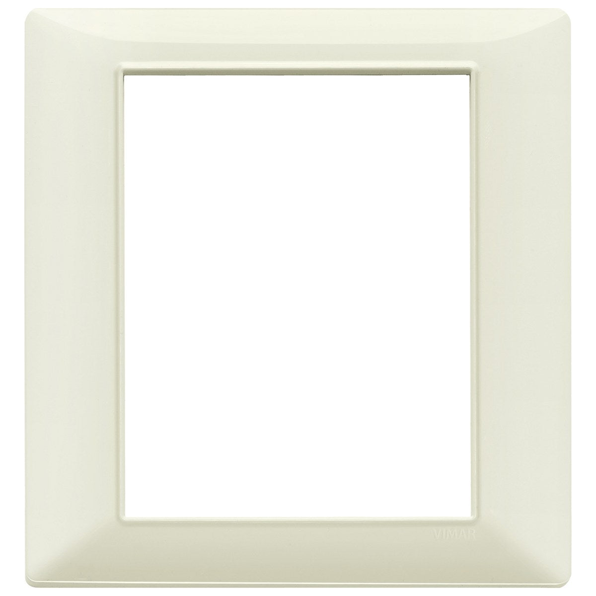 Vimar Plana Plate 8M Technopolymer  Ivory