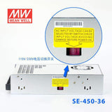 Mean Well SE-450-36 Power Supply 450W 36V 12.5A - PHOTO 3
