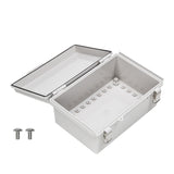 Boxco P-Series 200x300x130mm Plastic Enclosure, IP67, IK08, ABS, Grey Cover, Molded Hinge and Latch Type - PHOTO 3