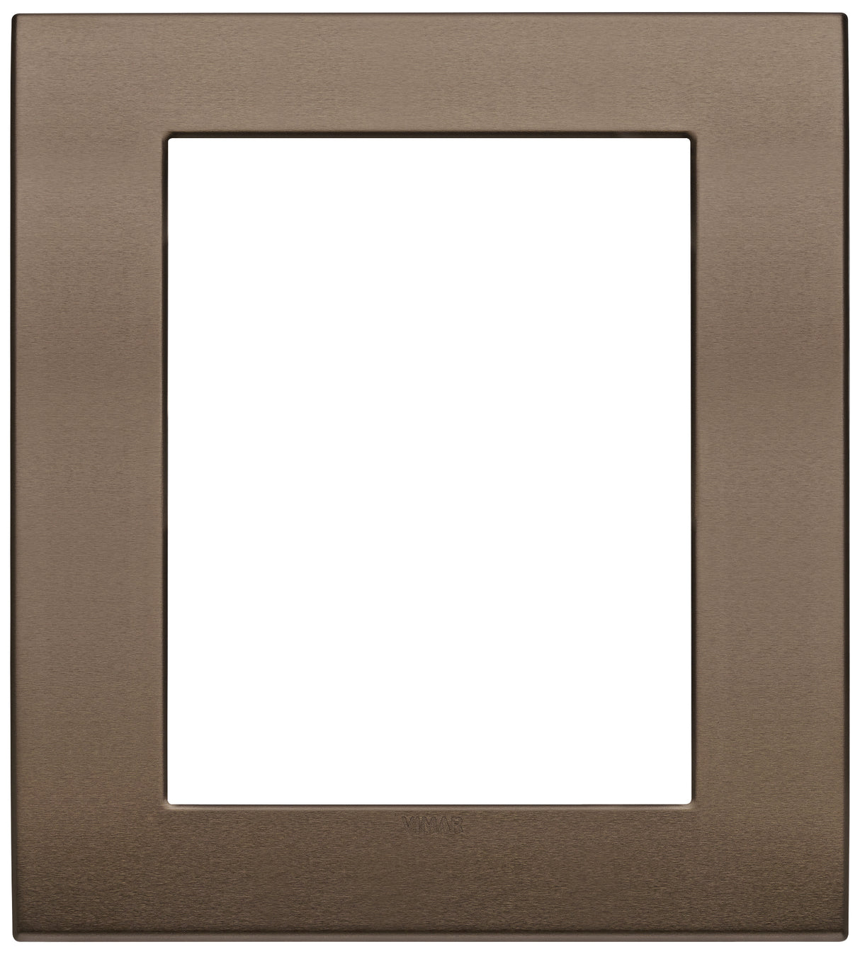 Vimar Arke Classic Plate 8M Aluminium Dark Bronze
