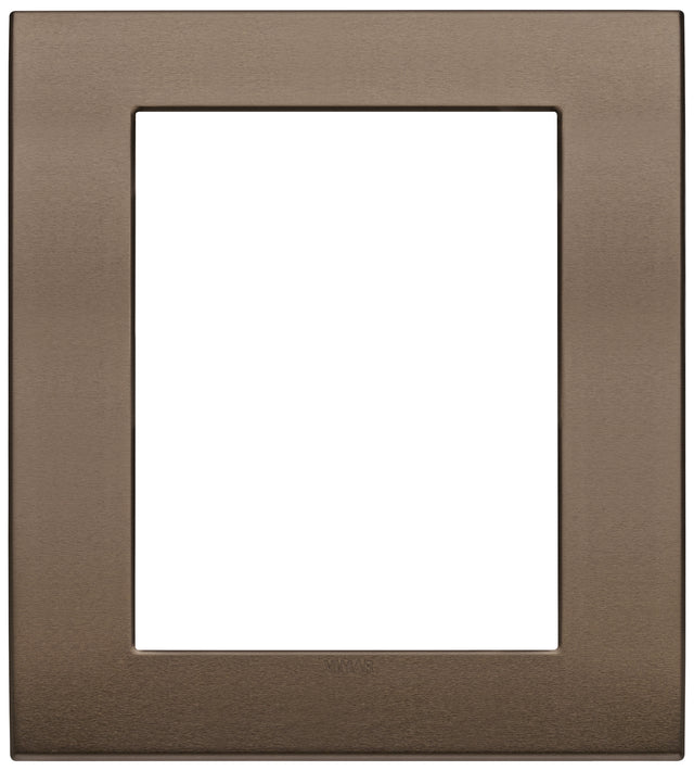 Vimar Arke Classic Plate 8M Aluminium Dark Bronze
