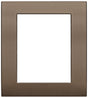 Vimar Arke Classic Plate 8M Aluminium Dark Bronze