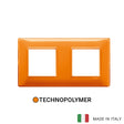 Vimar Plana Plate 4M(2+2) Reflex Orange