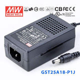Mean Well GST25A18-P1J Power Supply 25W 18V 1.38A