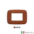Vimar Arke Round Plate 3M Cherry Wood