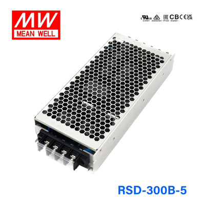 Mean Well RSD-300B-5 DC-DC Converter - 200.4W - 16.8~31.2V in 5V out 42A