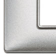 Vimar Plana Plate 8M Technopolymer Silver