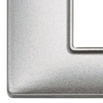 Vimar Plana Plate 8M Technopolymer Silver