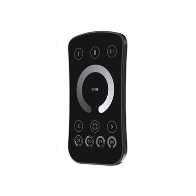 Ltech M1B Mini Remote - Single Colour Dimming, Single Zone - Black Finish