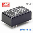 Mean Well SCW08B-12 DC-DC Converter - 8W 18~36V DC in 12V out 670mA