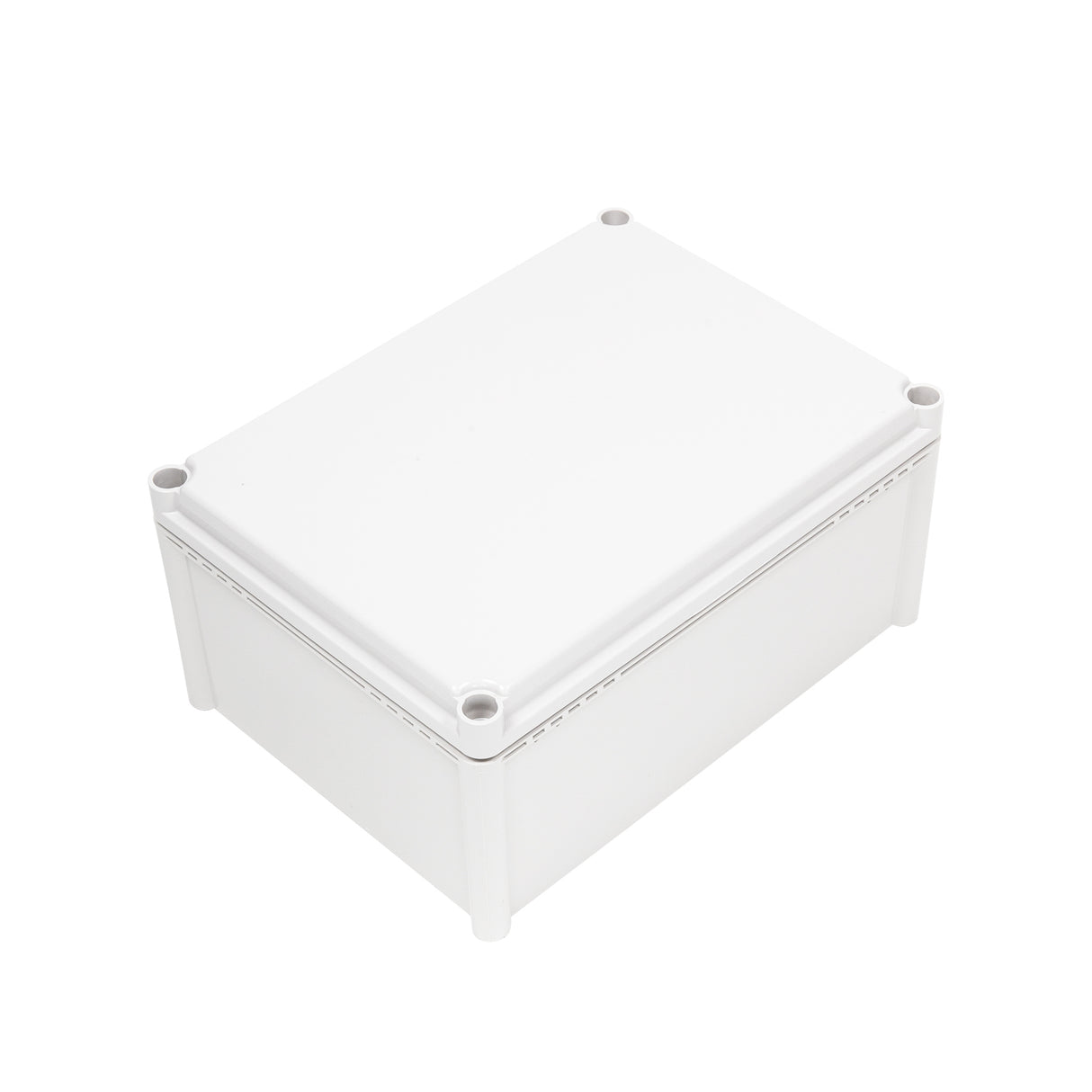 Boxco S-Series 280x380x180mm Plastic Enclosure, IP67, IK08, PC, Grey Cover, Screw Type - PHOTO 1