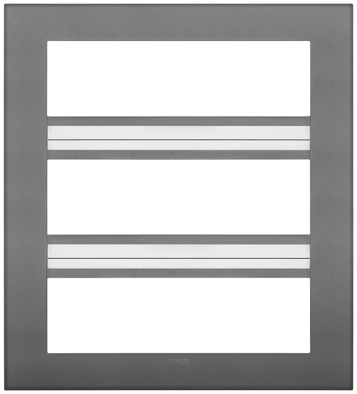 Vimar Arke Classic Plate 21M Technopolymer Grey