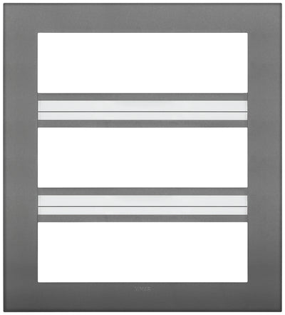 Vimar Arke Classic Plate 21M Technopolymer Grey