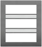 Vimar Arke Classic Plate 21M Technopolymer Grey