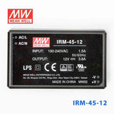 Mean Well IRM-45-12 Switching Power Supply 45.6W 12V 3.8A - Encapsulated - PHOTO 2