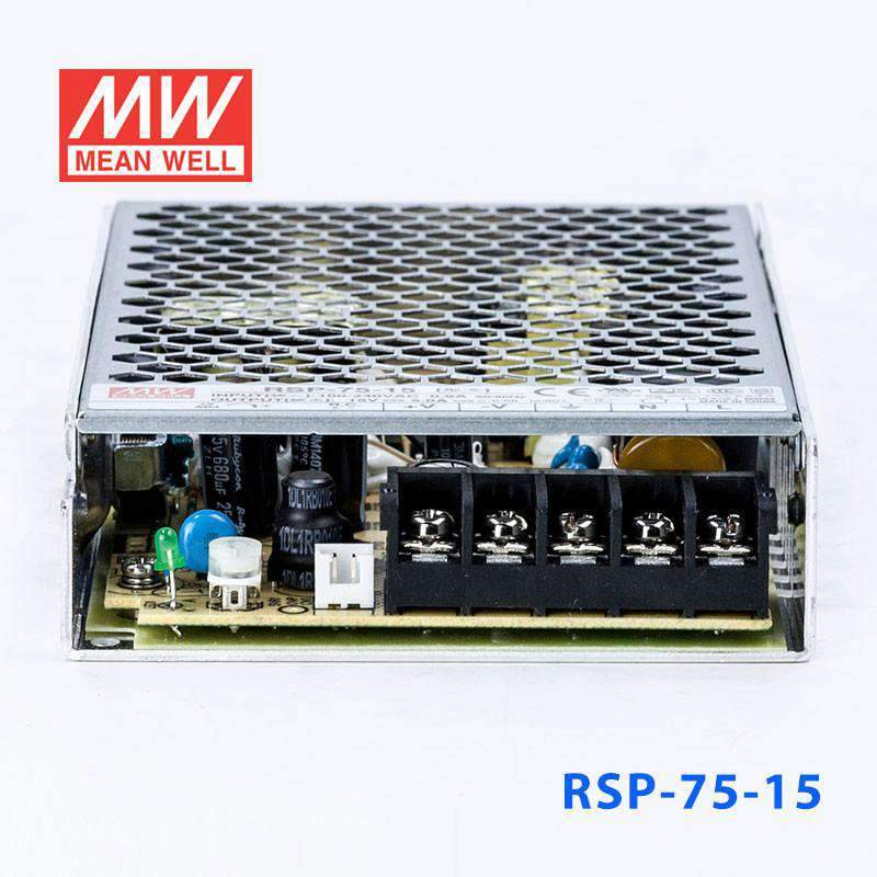 Mean Well RSP-75-15 Power Supply 75W 15V 5A - PHOTO 4