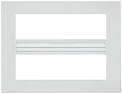 Vimar Arke Classic Plate 14M Technopolymer White