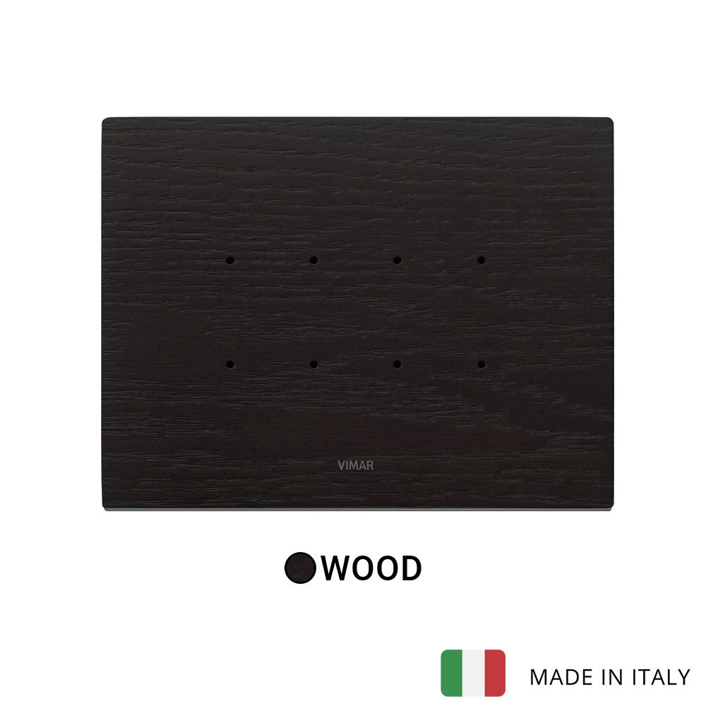Vimar Eikon Tactil Plate 4M Wood Wenge
