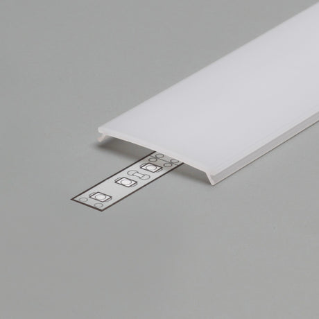 Archilight LED Extrusion Diffuser - 2 Metre - White - Click