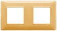 Vimar Plana Plate 4M Reflex Amber