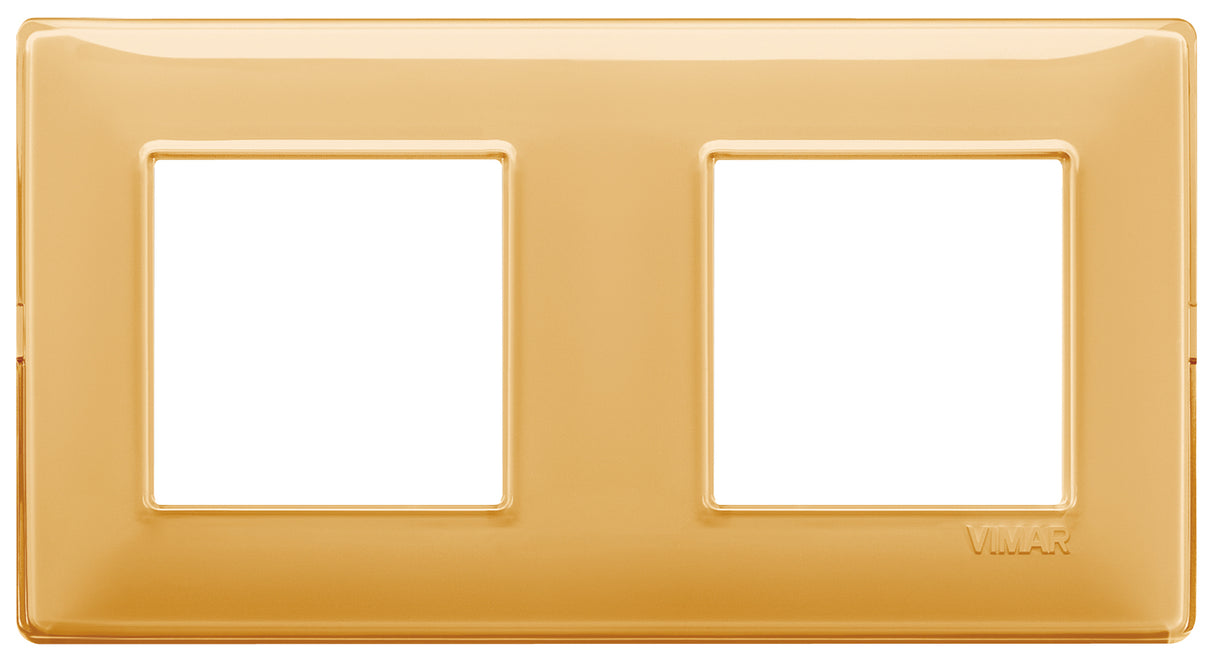Vimar Plana Plate 4M Reflex Amber