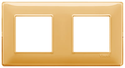 Vimar Plana Plate 4M Reflex Amber