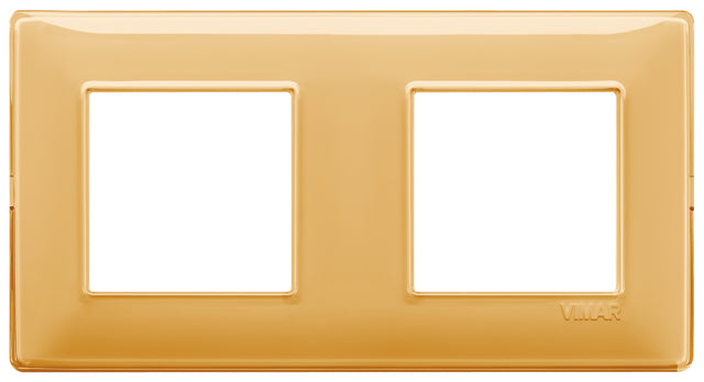 Vimar Plana Plate 4M Reflex Amber