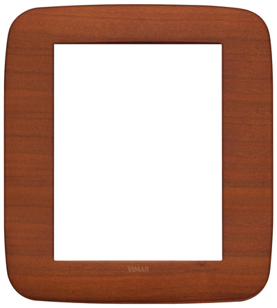 Vimar Arke Round Plate 8M Wood Walnut