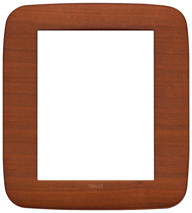 Vimar Arke Round Plate 8M Wood Walnut