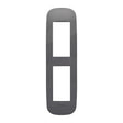 Vimar Arke Round Plate 2Mpan Technopolymer Grey