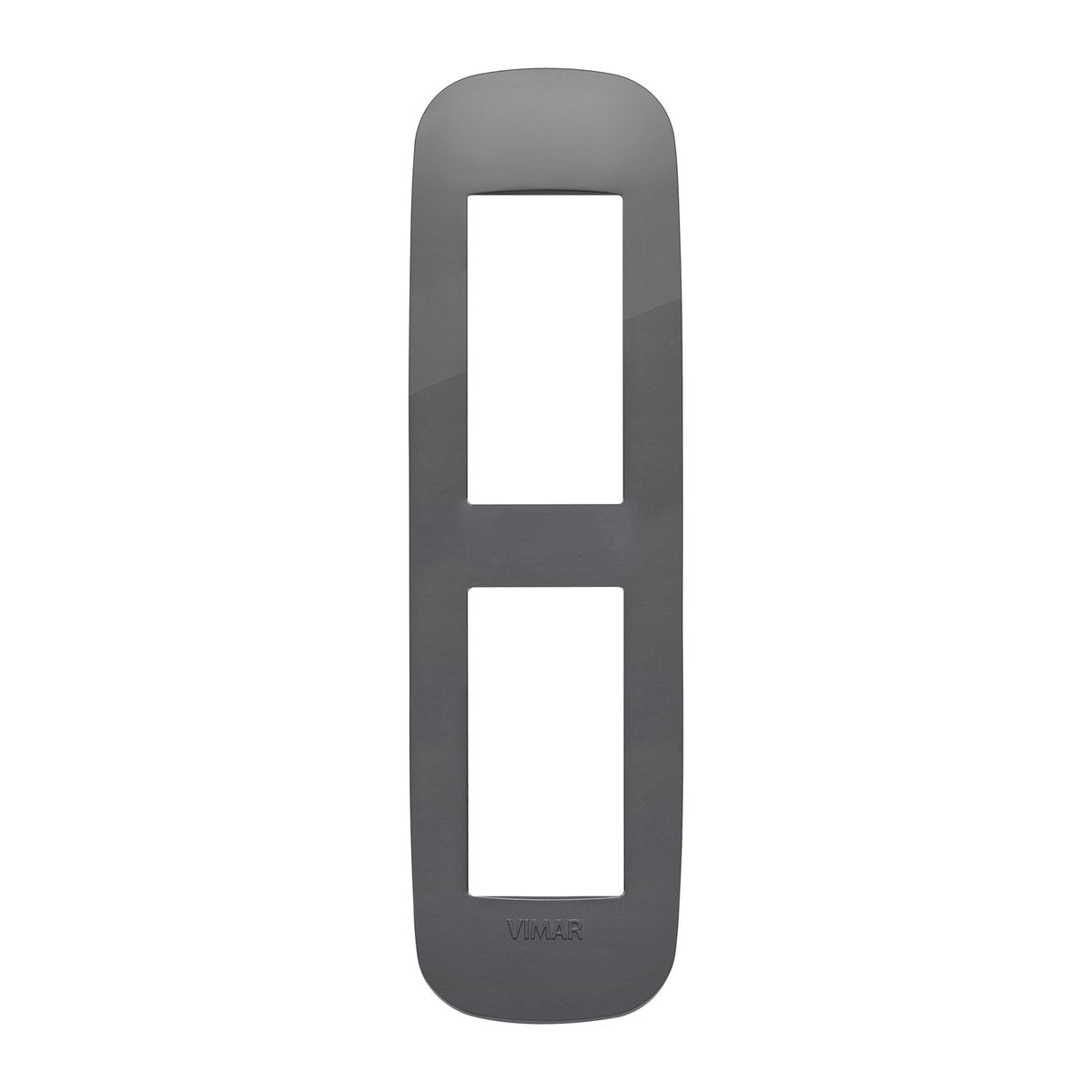 Vimar Arke Round Plate 2Mpan Technopolymer Grey