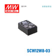 Mean Well SCW12W8-03 DC-DC Converter - 12W 9~75V DC in 3.3V out 10mA