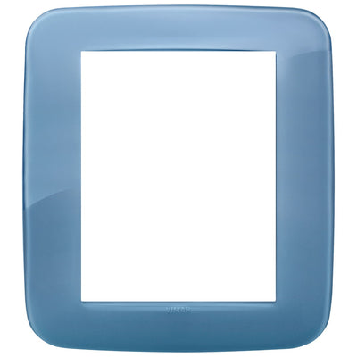 Vimar Arke Round Plate 8M Reflex Marine Blue