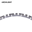 Bendable Channel Extrusion for Archilight LED Neon Dual-Bend FlexCut Series 16x16mm  - 1M