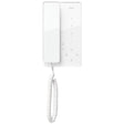 Vimar Tab interphone with handset, white