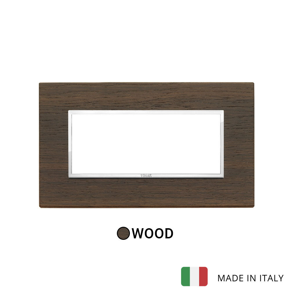Vimar Eikon Evo Plate 5M Wood Wenge