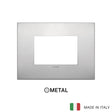 Vimar Arke Classic Plate 3M Aluminium