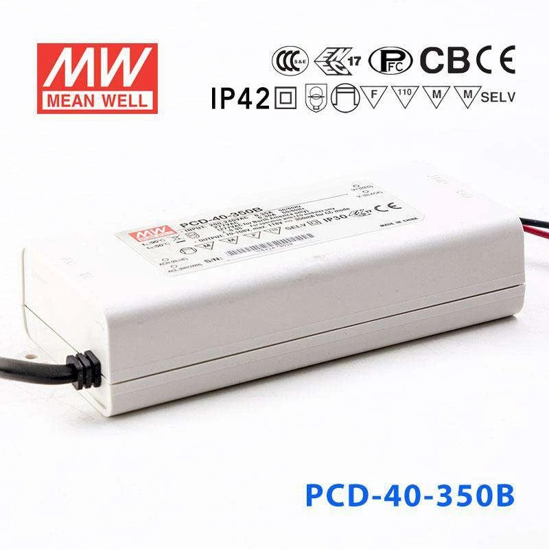 Mean Well PCD-40-350B Power Supply 40W 350mA