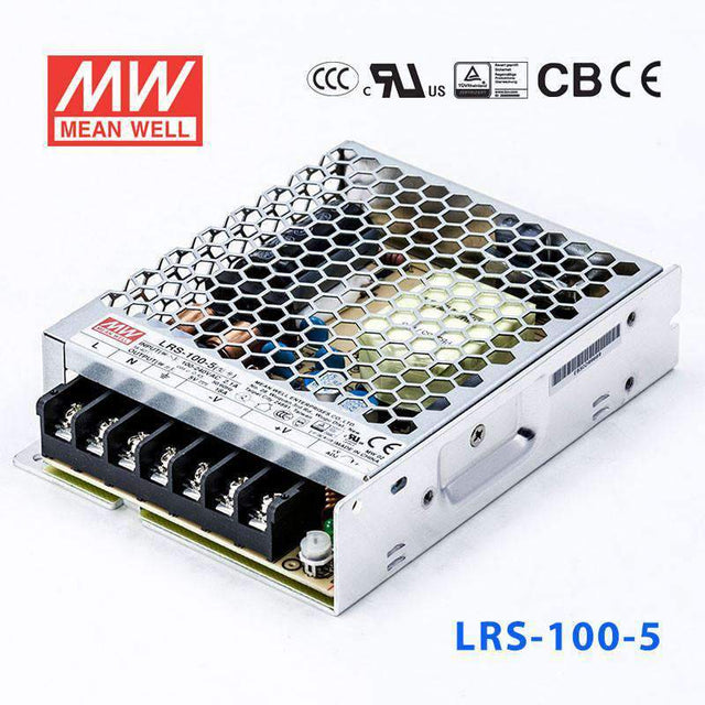 Mean Well LRS-100-5 Power Supply 100W 5V 18A