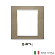 Vimar Eikon Evo Plate 8(4+4)M Aluminium Dark Bronze