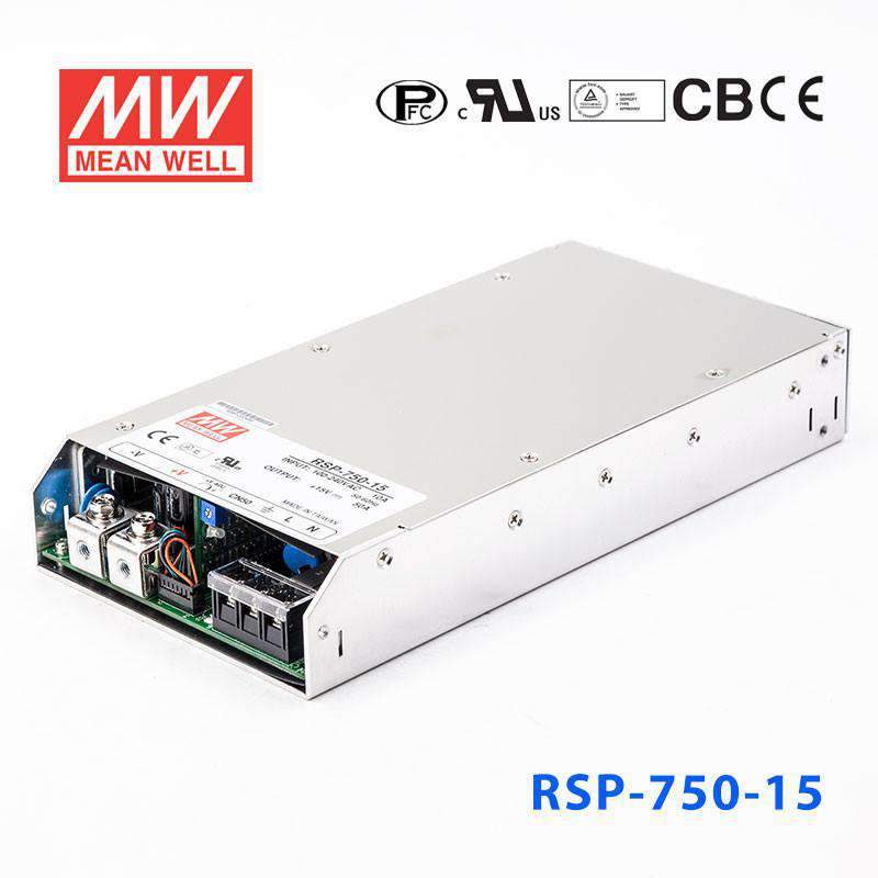 Mean Well RSP-750-15 Power Supply 750W 15V