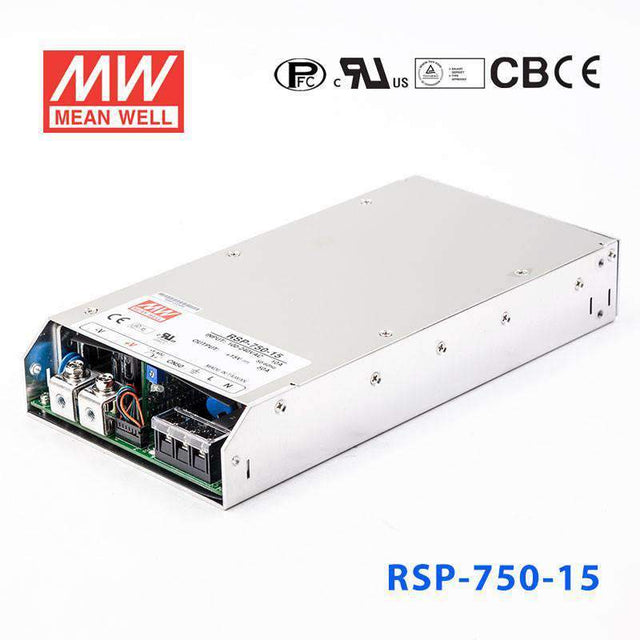 Mean Well RSP-750-15 Power Supply 750W 15V