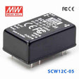 Mean Well SCW12C-05 DC-DC Converter - 12W 36~72V DC in 5V out 1A